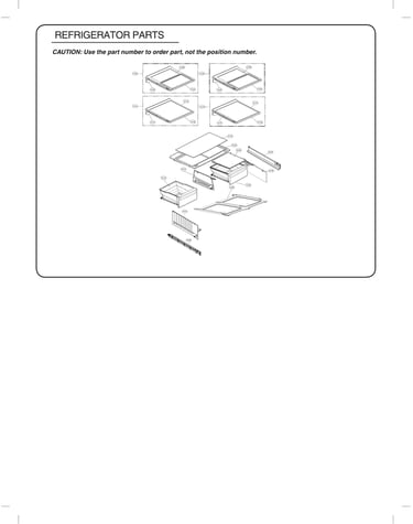 Refrigerator parts