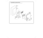 Kenmore Elite 79572489411 ice maker & ice bin parts diagram