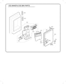 Ice maker & ice bin parts