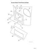 Access panel/front panel/seal