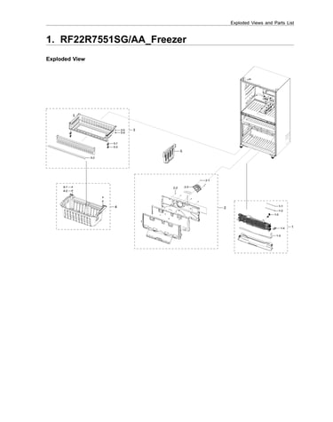 Freezer assy