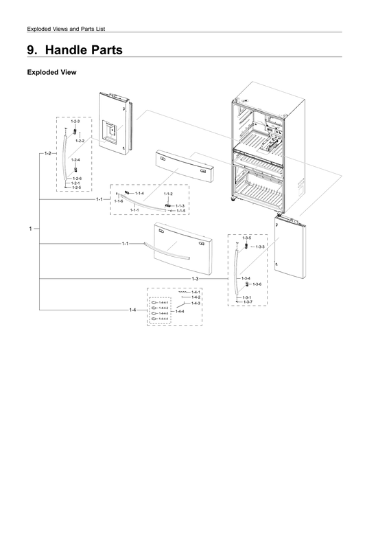 Handle parts