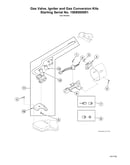 Gas valve/igniter & gas conversion kits start s#1908000001