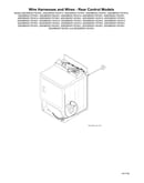 Wire harnesses/wires - rear control models