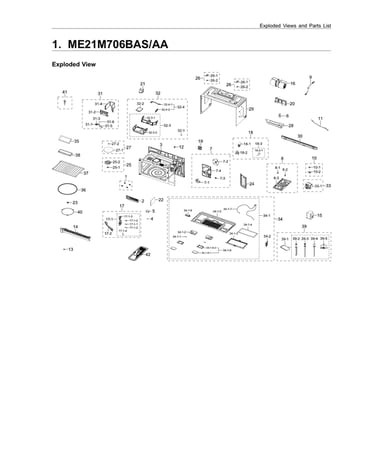 Main parts assy