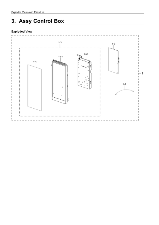 Control box assy
