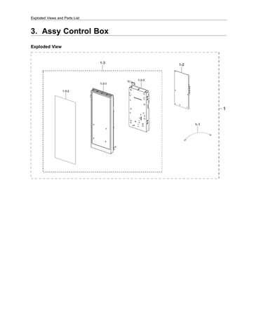 Control box assy