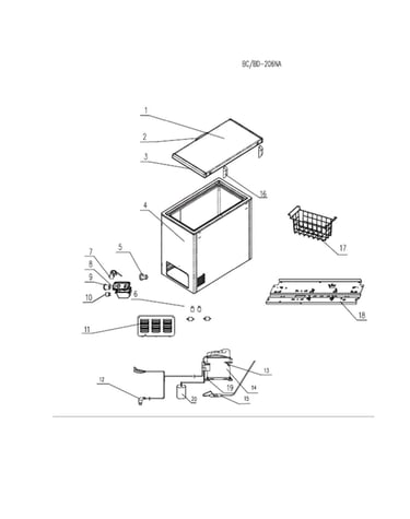 Chest freezer