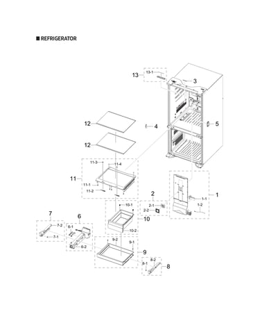 Refrigerator parts