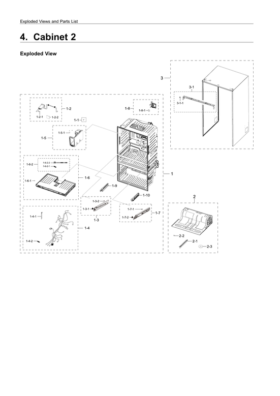 CABINET 2 PARTS