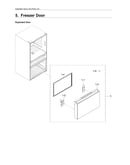 Freezer door parts