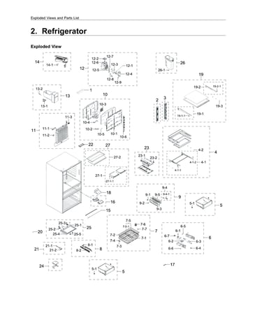 Refrigerator parts