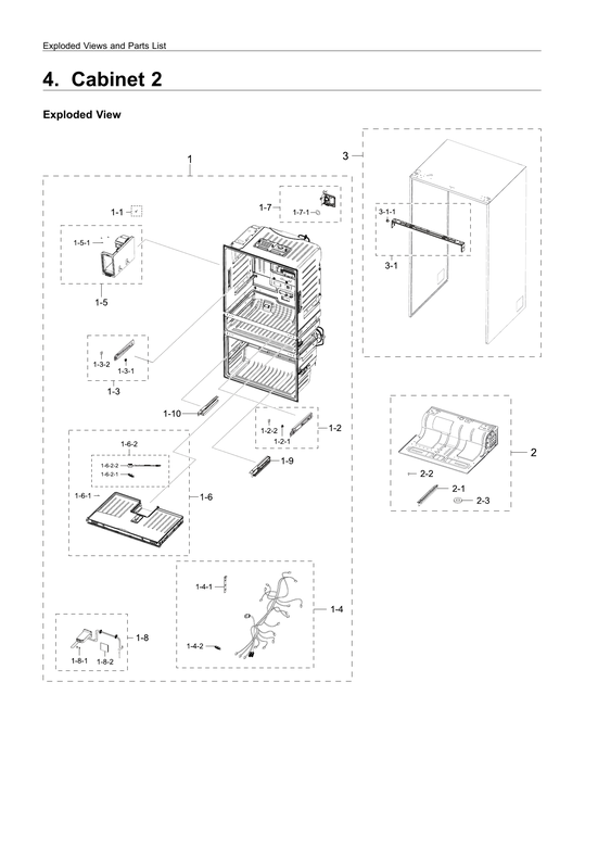 Cabinet 2 parts