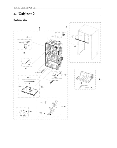 Cabinet 2 parts