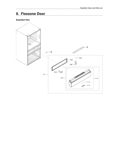 Flexzone door parts