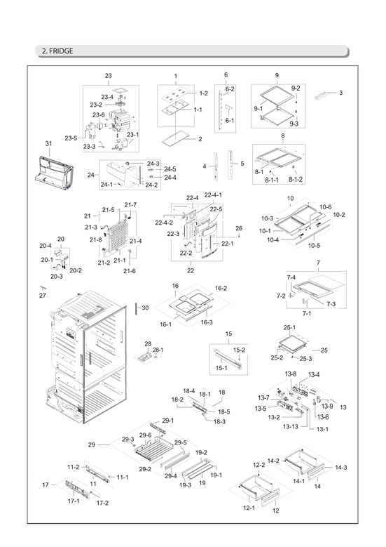 Refrigerator parts