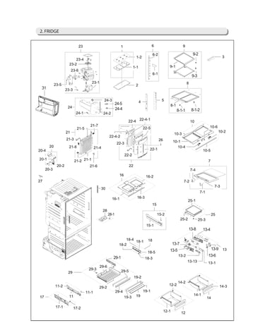 Refrigerator parts