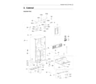 Samsung RF28M9580SR/AA-01 cabinet parts diagram
