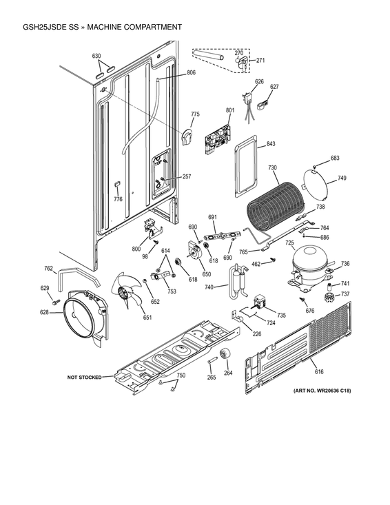 Machine compartment