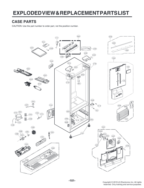 Case parts