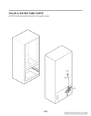 Valve & water tube parts
