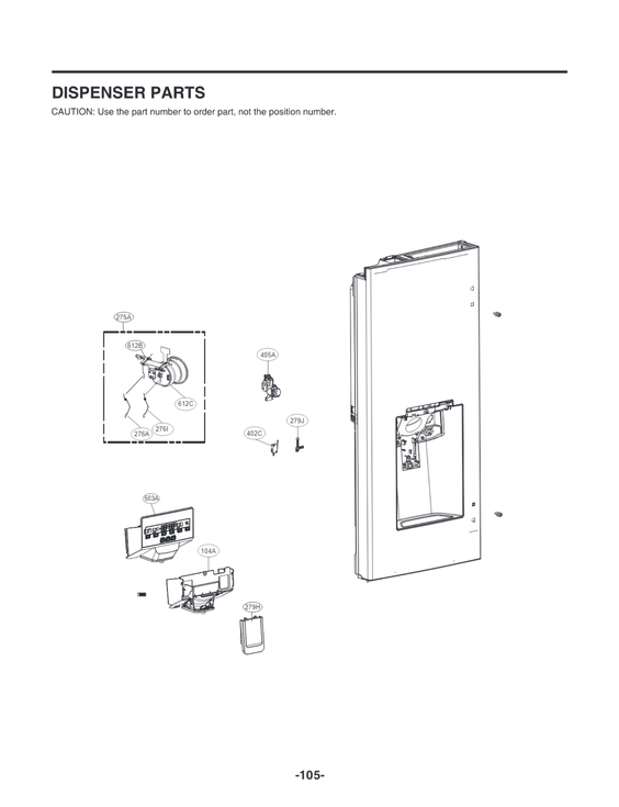 Dispenser parts
