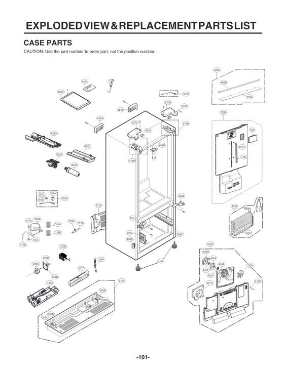 Case parts