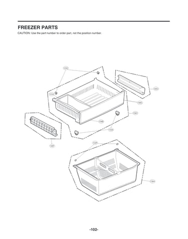 Freezer parts
