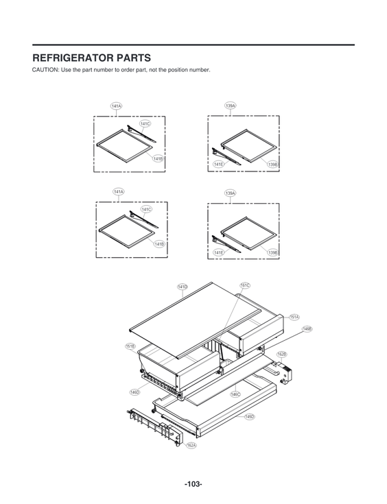 Refrigerator parts