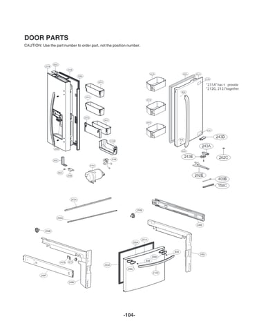 Door parts