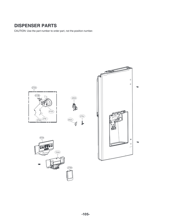 Dispenser parts