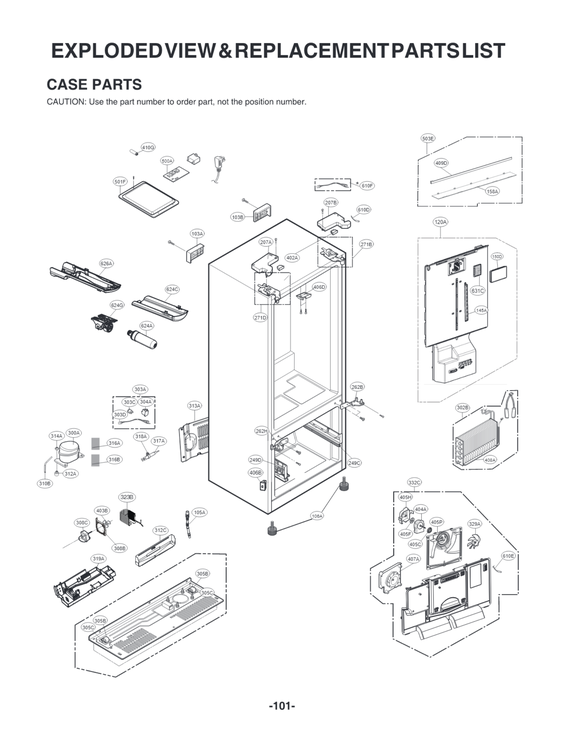 Case parts