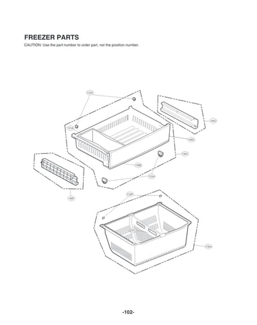 Freezer parts