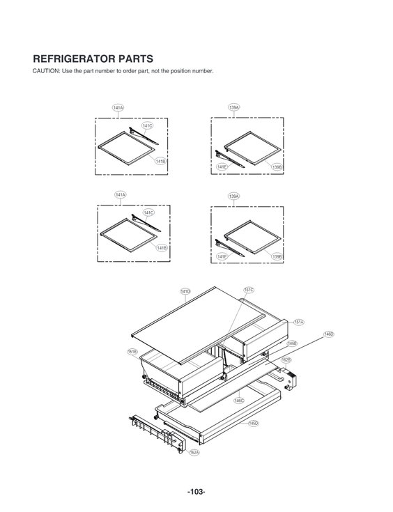 Refrigerator parts