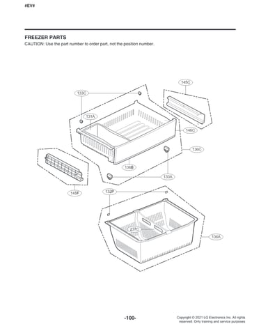 Freezer parts