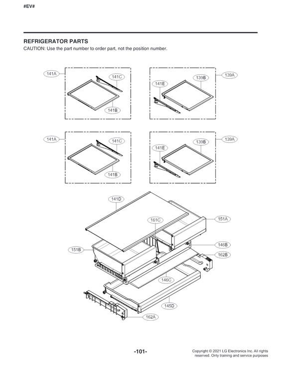 Refrigerator parts