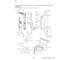 LG LFXC22526D/10 door parts diagram