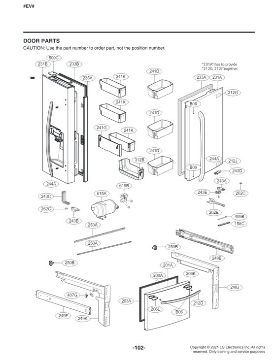 Door parts