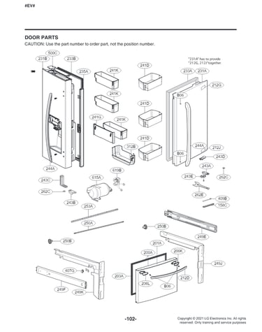 Door parts
