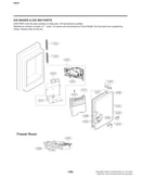 Ice maker & ice bin parts