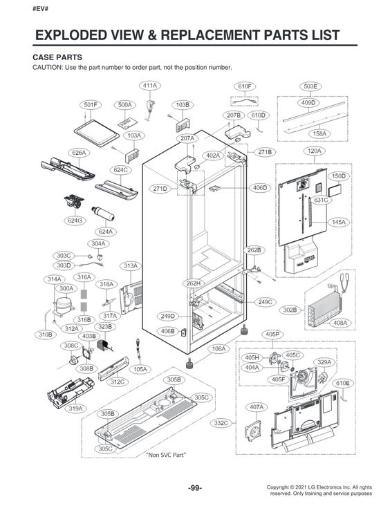 Case parts