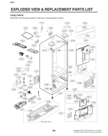 Case parts