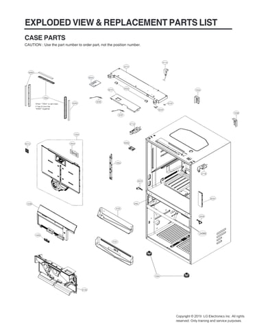 Case parts