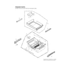 LG LLMXS3006S/00 freezer parts diagram