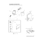 LG LLMXS3006S/00 ice maker & ice bin parts diagram