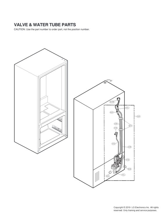 VALVE & WATER TUBE PARTS