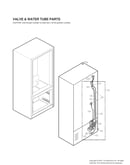 Valve & water tube parts