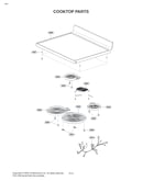 Cooktop parts
