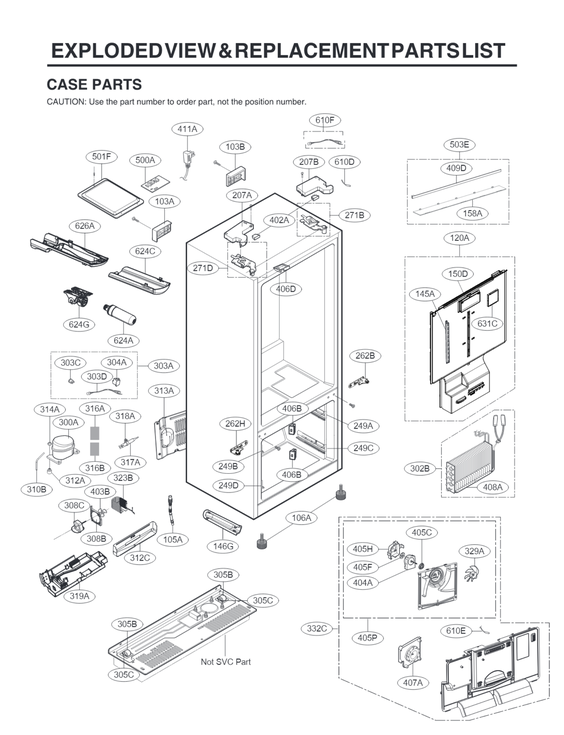 Case parts