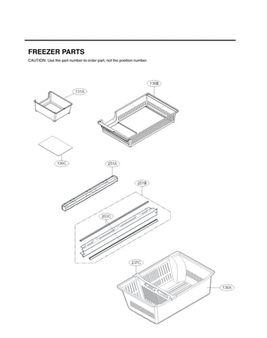 Freezer parts
